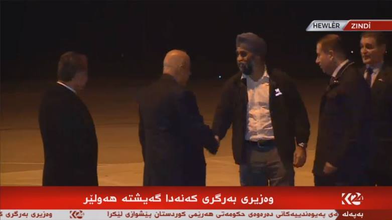 Wezîr ê berevanî ya Kendayê gehişte Hewlêrê